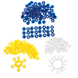 Maxbell Plastic Hinge hole Cover Caps for Home Furniture Decoration Blue
