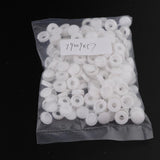 Maxbell Plastic Hinge hole Cover Caps for Home Furniture Decoration White