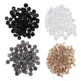 Maxbell Screw Cover Cap Hole Plug Furniture Hinge Hole Cap  50PCS Black