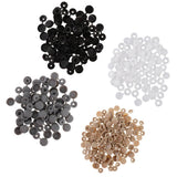 Maxbell Screw Cover Cap Hole Plug Furniture Hinge Hole Cap  50PCS Black