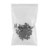 Maxbell Screw Cover Cap Hole Plug Furniture Hinge Hole Cap  50PCS Black