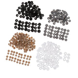 Maxbell Screw Cover Cap Hole Plug Furniture Hinge Hole Cap  100PCS Black