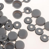 Maxbell Screw Cover Cap Hole Plug Furniture Hinge Hole Cap  100PCS Gray