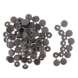 Maxbell Screw Cover Cap Hole Plug Furniture Hinge Hole Cap  100PCS Gray