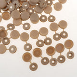 Maxbell Screw Cover Cap Hole Plug Furniture Hinge Hole Cap  100PCS Brown