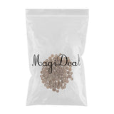 Maxbell Screw Cover Cap Hole Plug Furniture Hinge Hole Cap  100PCS Brown