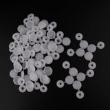 Maxbell Screw Cover Cap Hole Plug Furniture Hinge Hole Cap  100PCS White