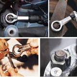 Maxbell 2PCS Set Nut Splitter Nut Rusted Seized Crackers Remover Cutter