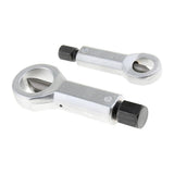 Maxbell 2PCS Set Nut Splitter Nut Rusted Seized Crackers Remover Cutter