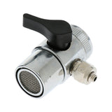 Maxbell Faucet Adapter Counter Top Diverter Valve for Water Filter Purifier Tube 1/4