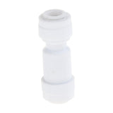 Maxbell Straight Check Valve 1/4'' Fitting Connection for Water Filters / RO Systems