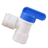 Maxbell Water Tank Ball Valve for RO Reverse Osmosis Filter System ID 1/4" to 3/8"