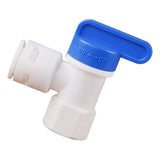 Maxbell Water Tank Ball Valve for RO Reverse Osmosis Filter System ID 1/4" to 3/8"