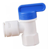 Maxbell Water Tank Ball Valve for RO Reverse Osmosis Filter System ID 1/4" to 3/8"