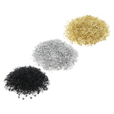 Max Maxb Glossy Metal Needle Safety Pins Nickle Plated 1000PCS 22mm Black