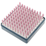 Max 100PCS Bullet Shaped Point Grinding Stones Set Abrasive Mandrel Tool 6mm