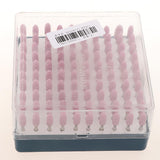 Max 100PCS Bullet Shaped Point Grinding Stones Set Abrasive Mandrel Tool 6mm