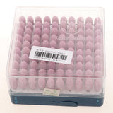 Maxbell 100PCS Bullet Shaped Point Grinding Stones Set Abrasive Mandrel Tool 10mm