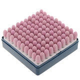 Maxbell 100PCS Bullet Shaped Point Grinding Stones Set Abrasive Mandrel Tool 10mm