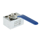 Maxbell High Pressure Hydraulic Steel Ball Valve External Thread DN6MM M6