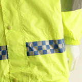 Maxbell Mens Waterproof Jacket Trousers Pants Reflective Rain Suit Coat Safety L