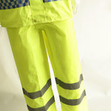 Maxbell Mens Waterproof Jacket Trousers Pants Reflective Rain Suit Coat Safety XL