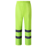 Maxbell Mens Waterproof Jacket Trousers Pants Reflective Rain Suit Coat Safety XXL
