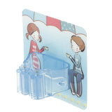 Max Bathroom Kitchen Mop Hook Hanger Blue