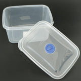 Max Transparent Refrigerator Vegetable Food Fruit Storage Box 1400ml Rectangle