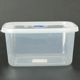 Max Transparent Refrigerator Vegetable Food Fruit Storage Box 700ml Rectangle