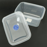 Max Transparent Refrigerator Vegetable Food Fruit Storage Box 700ml Rectangle