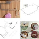 Max Stainless Steel Over The Door Hook Hanger Storage Rack for Home Organizer 1