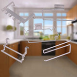 Max Stainless Steel Over The Door Hook Hanger Storage Rack for Home Organizer 1