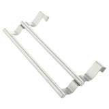 Max Stainless Steel Over The Door Hook Hanger Storage Rack for Home Organizer 3