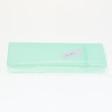 Max Plastic Pencil Case Pen Storage Box School Office Tabletop Supplies Blue L