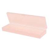 Max Plastic Pencil Case Pen Storage Box School Office Tabletop Supplies Pink S