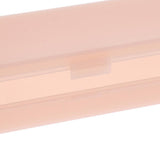 Max Plastic Pencil Case Pen Storage Box School Office Tabletop Supplies Pink S