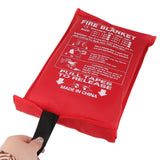 Maxbell Fire Blanket, Fiberglass Fire Flame Retardent Emergency Surival Fire Shelter 1.8x1.8m