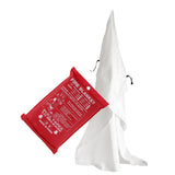 Maxbell Fire Blanket, Fiberglass Fire Flame Retardent Emergency Surival Fire Shelter 1.8x1.8m