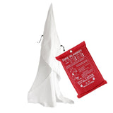 Maxbell Fire Blanket, Fiberglass Fire Flame Retardent Emergency Surival Fire Shelter 1.8x1.8m