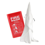 Maxbell Fire Blanket Fiberglass Fire Flame Retardent Emergency Surival Fire Shelter 1.0x1.0m