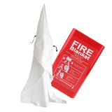 Maxbell Fire Blanket Fiberglass Fire Flame Retardent Emergency Surival Fire Shelter 1.0x1.0m