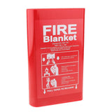Maxbell Fire Blanket Fiberglass Fire Flame Retardent Emergency Surival Fire Shelter 1.0x1.0m