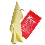 Maxbell Fiberglass Safety Fire Blanket Emergency Survival Flame Retardant 1.2x1.5m
