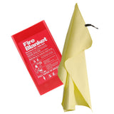 Maxbell Fiberglass Safety Fire Blanket Emergency Survival Flame Retardant 1.2x1.5m