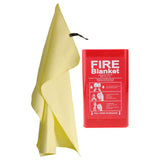 Maxbell Fiberglass Safety Fire Blanket Emergency Survival Flame Retardant 1.2x1.2m