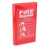 Maxbell Fiberglass Safety Fire Blanket Emergency Survival Flame Retardant 1.2x1.2m