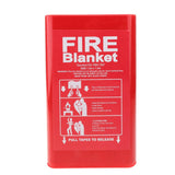 Maxbell Fiberglass Safety Fire Blanket Emergency Survival Flame Retardant 1.2x1.2m