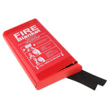Maxbell Fiberglass Safety Fire Blanket Emergency Survival Flame Retardant 1.2x1.2m