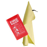 Maxbell Fiberglass Safety Fire Blanket Emergency Survival Flame Retardant 1.2x1.2m